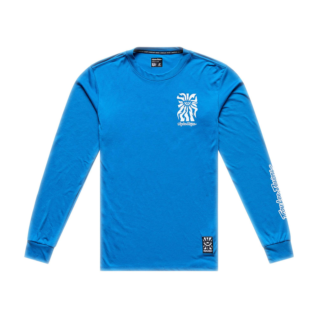 Troy Lee Designs Skyline Long Sleeve Ride Jersey One Eye - Aero Blue