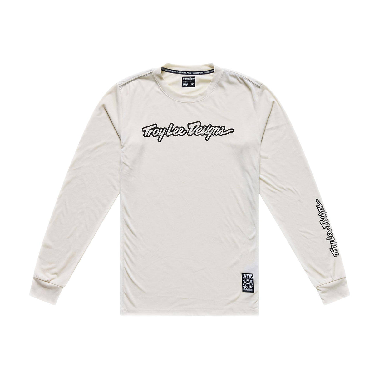 Troy Lee Designs Maillot à manches longues Skyline Ride Signature - Pierre ponce