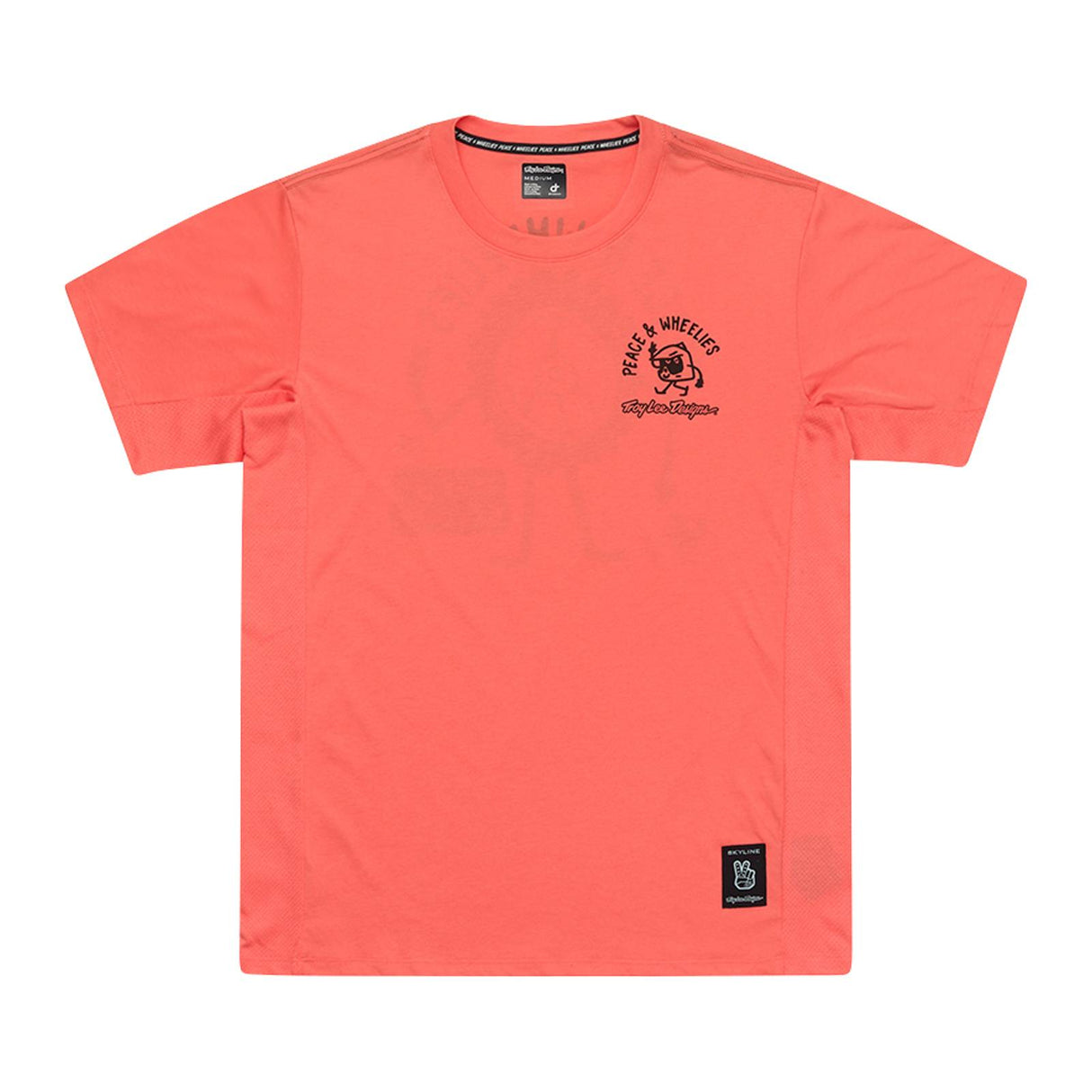 Troy Lee Designs P&W Skyline Ride Youth Short Sleeve Jersey Melon