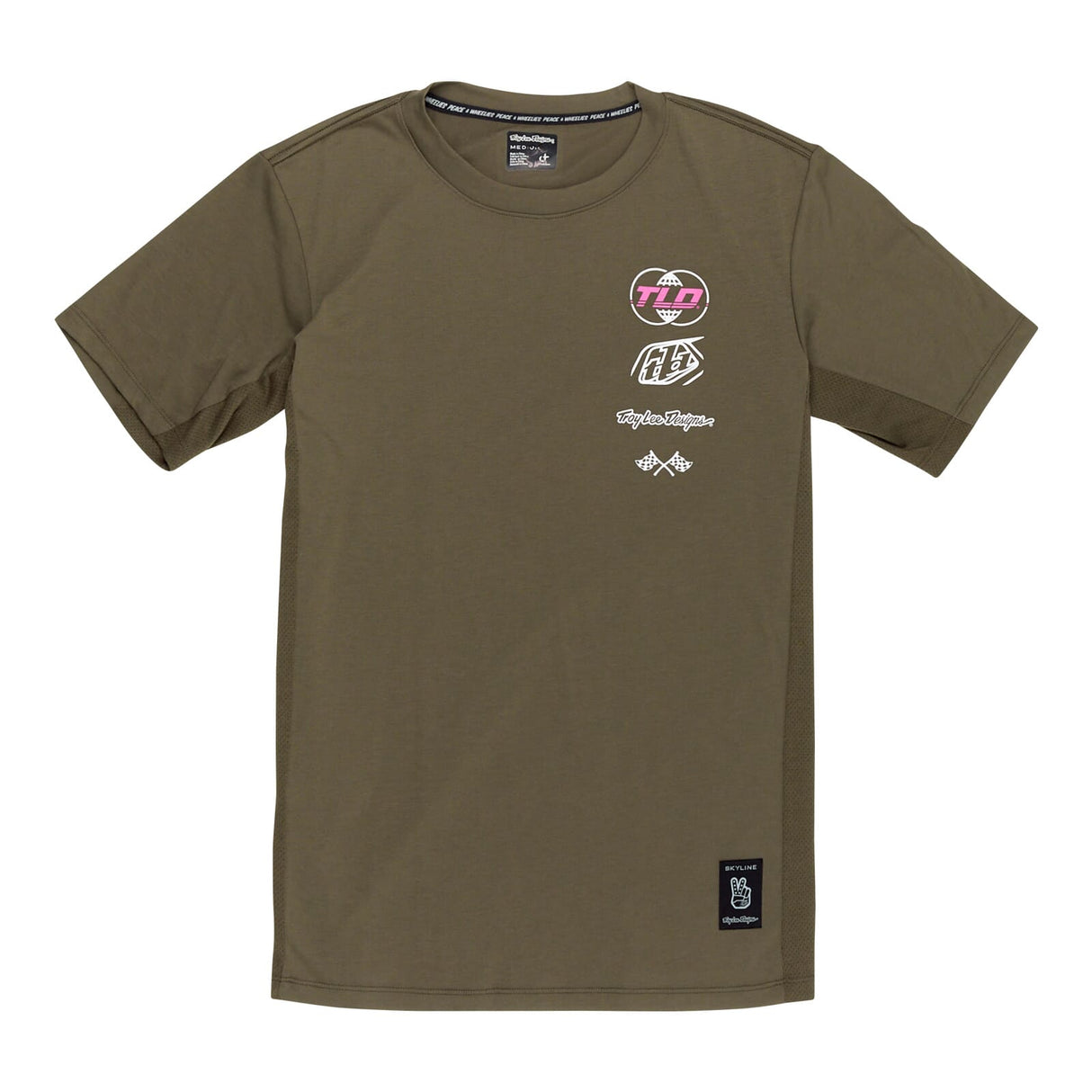 Troy Lee Designs Worldwide Skyline Ride Youth Short Sleeve Jersey