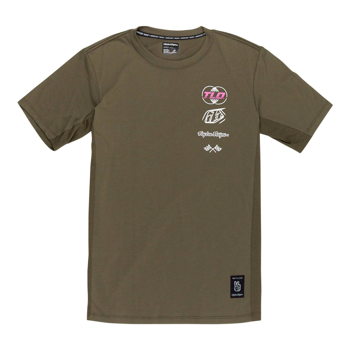 Troy Lee Designs Worldwide Skyline Ride Youth Short Sleeve Jersey Caper