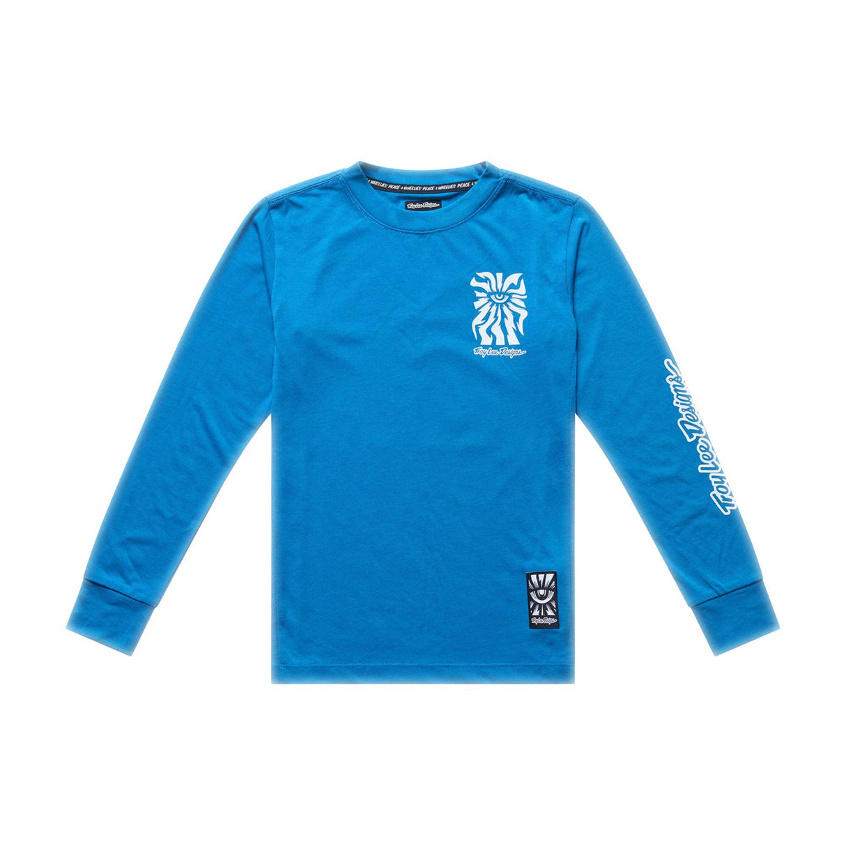 Troy Lee Designs Youth Skyline Ride One Eye Long Sleeve T-Shirt One Eye - Aero Blue
