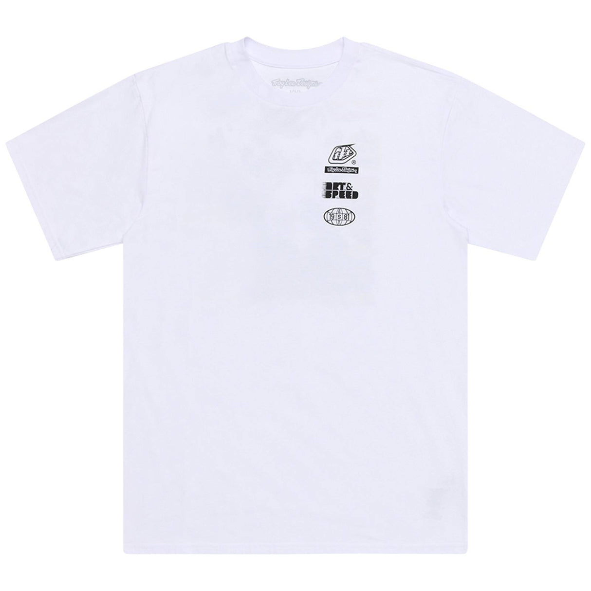 Troy Lee Designs Overload Short Sleeve T-Shirt White