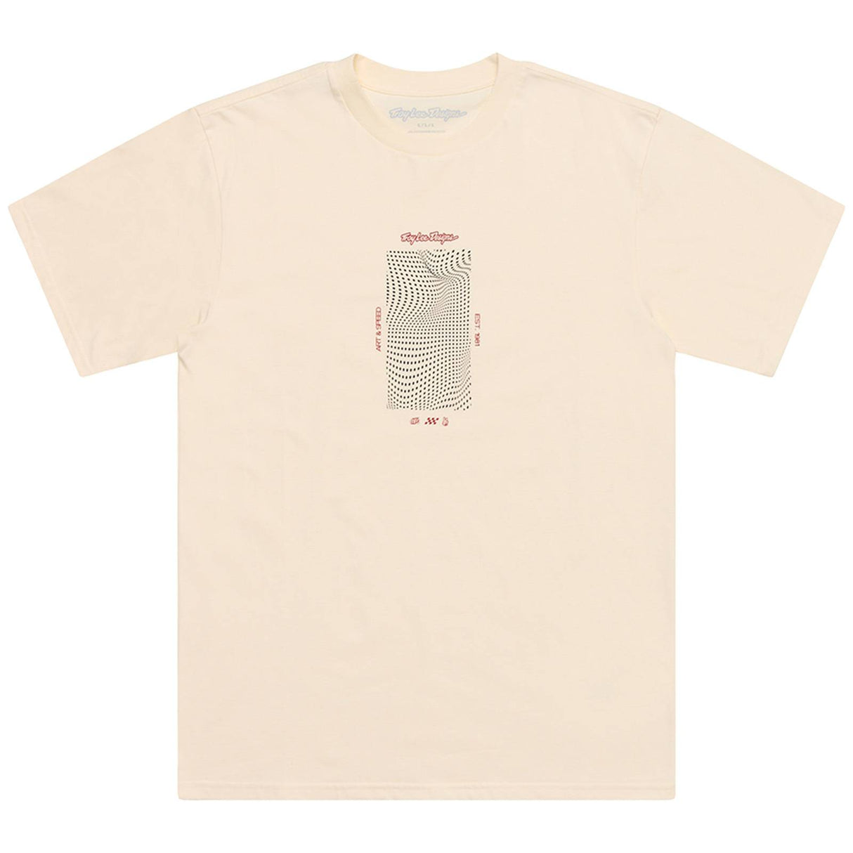 Troy Lee Designs Boxed Out Short Sleeve T-Shirt Vintage White