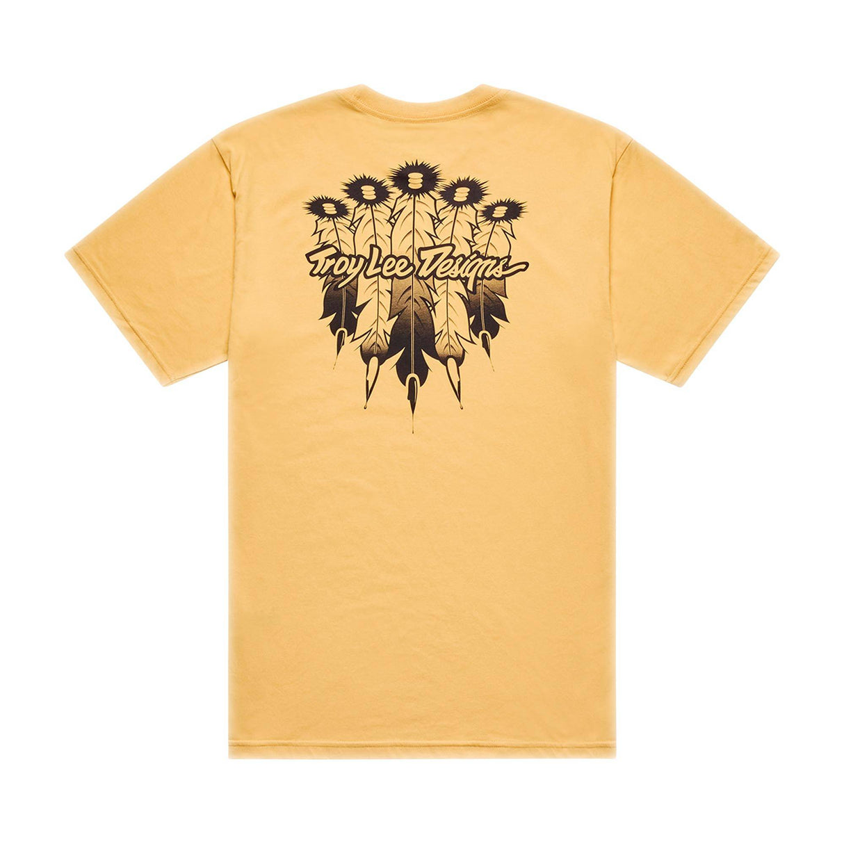 Troy Lee Designs T-shirt à manches courtes Feather Feather - Melon délavé