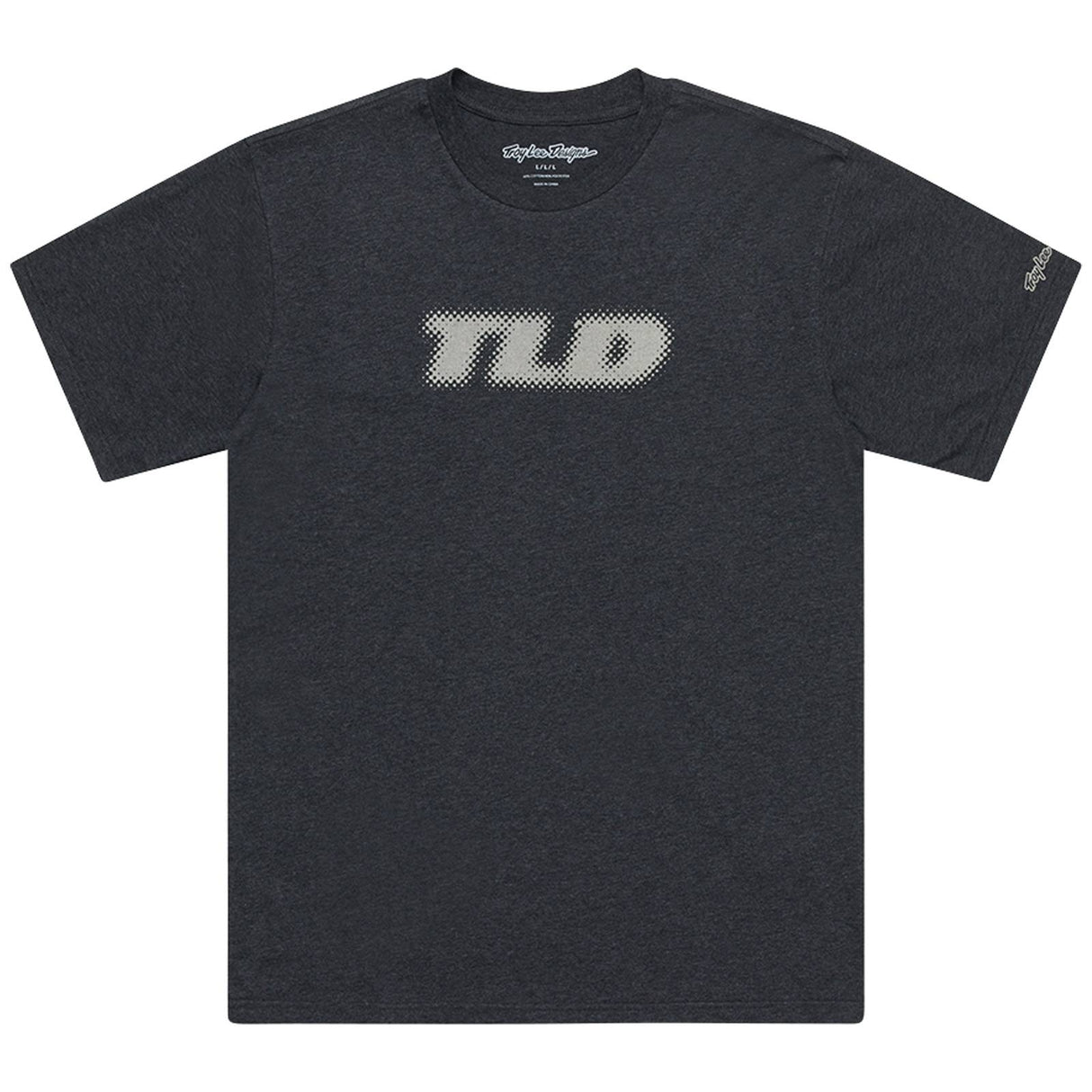 Troy Lee Designs Fade Out Short Sleeve T-Shirt Black Heather
