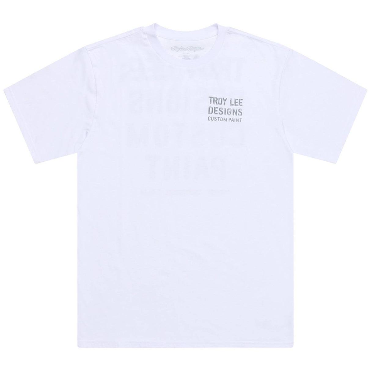 Troy Lee Designs Paint Shop Short Sleeve T-Shirt White