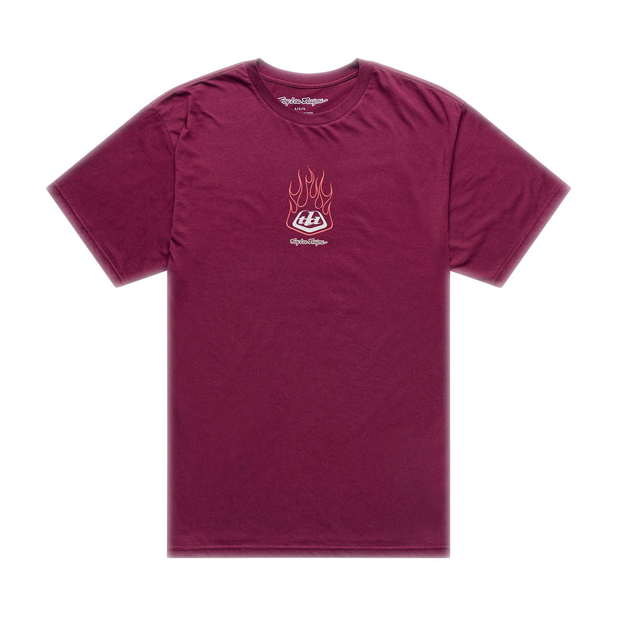 Troy Lee Designs T-shirt à manches courtes Flame2 Flame2 - Sangria