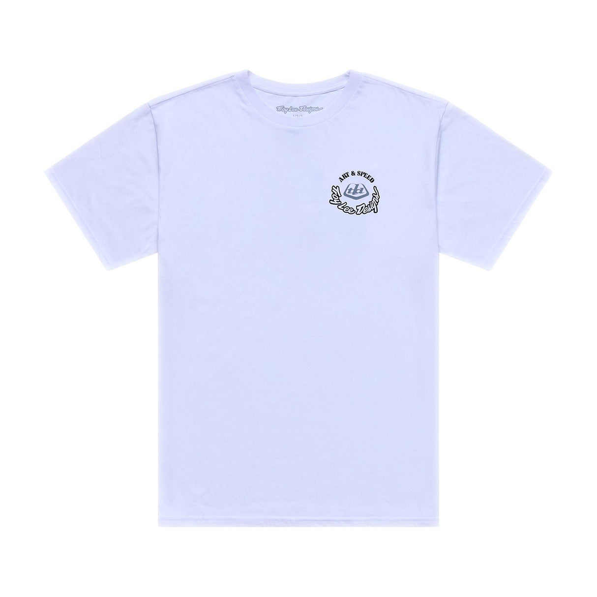 Camiseta de manga corta Troy Lee Designs Carb Club - Blanca