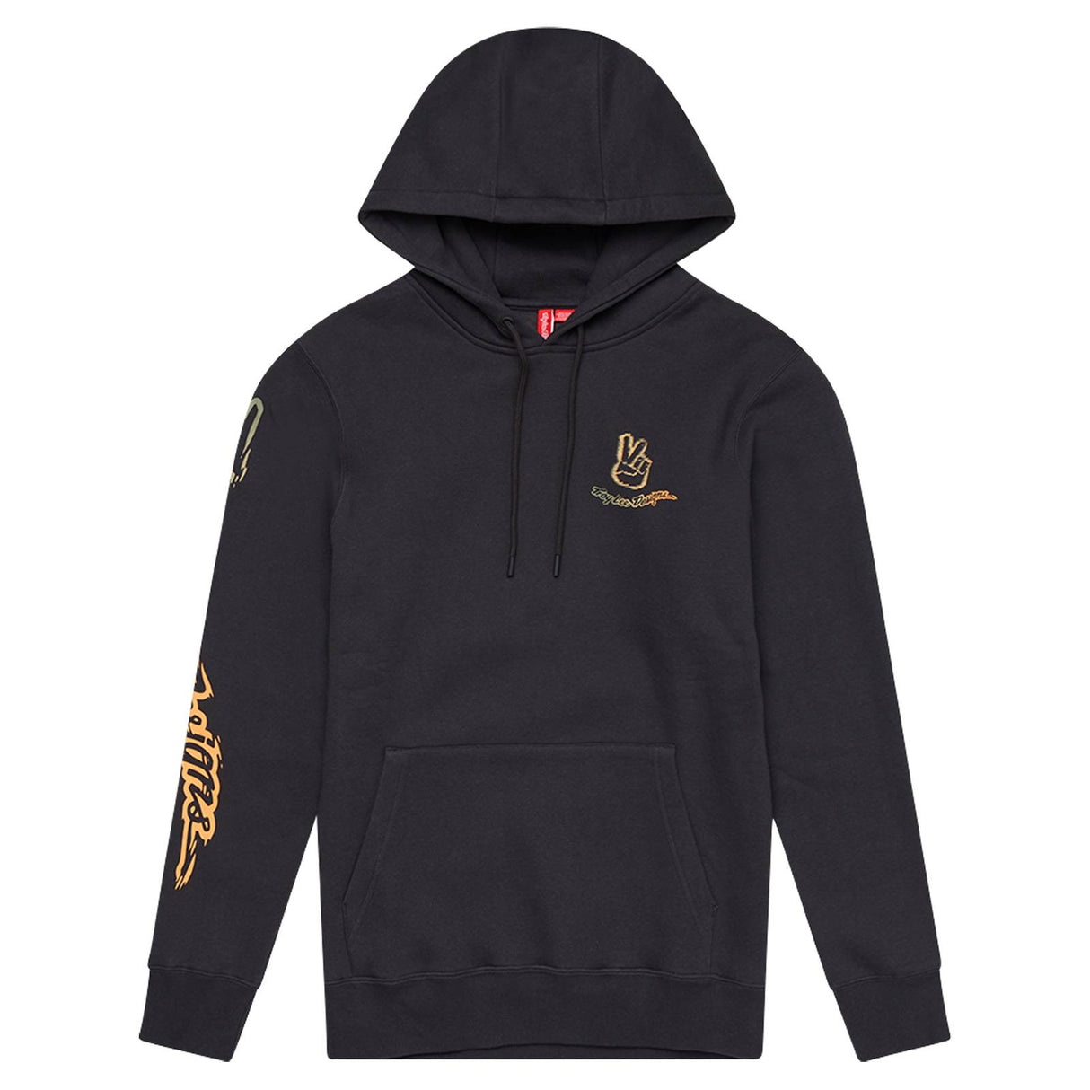 Troy Lee Designs Peace Out Pullover Hoodie Carbon