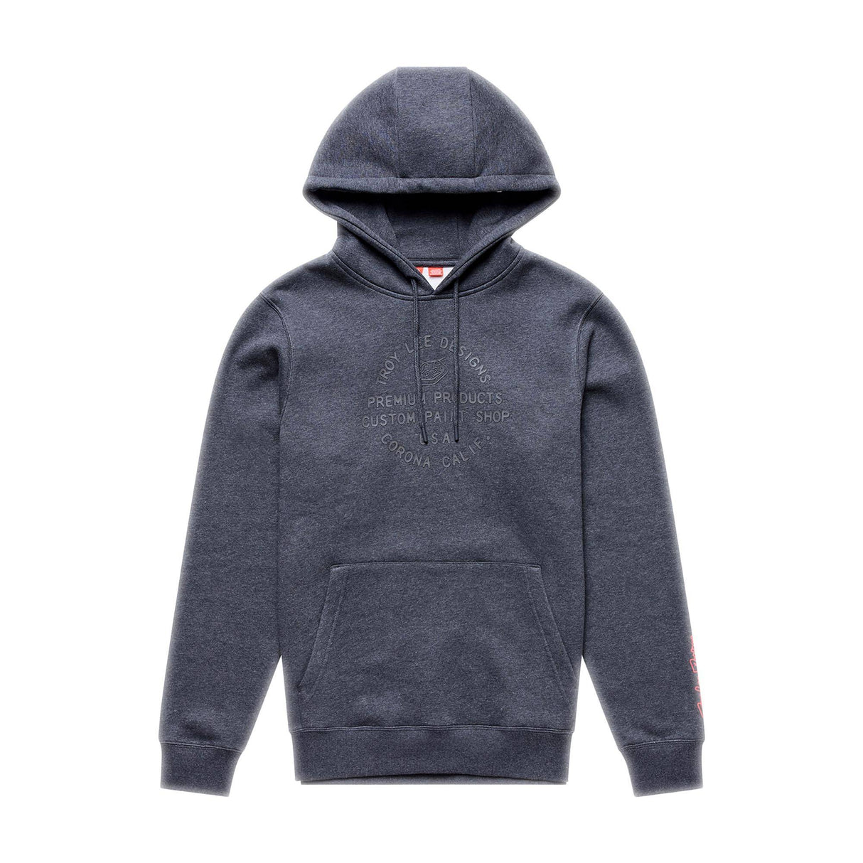 Sudadera con capucha Troy Lee Designs Imprint - Negro jaspeado
