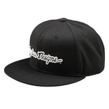 Troy Lee Designs Signature Flat Bill Snapback Cap