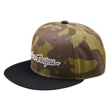 Troy Lee Designs Signature Flat Bill Snapback Cap