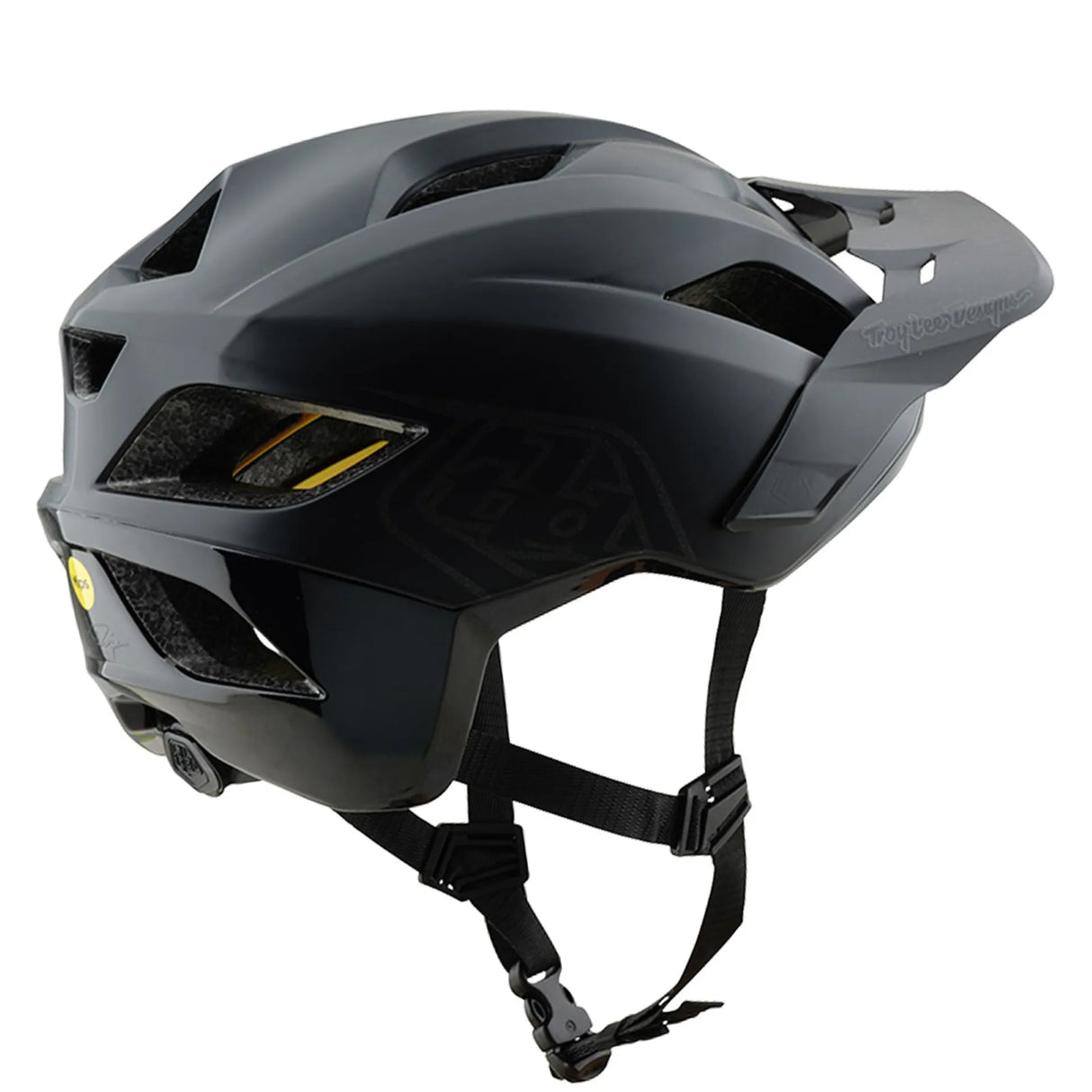 Troy Lee Designs Flowline MIPS Helmet Point - Black/Charcoal