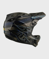 Troy Lee Designs D4 Composite MIPS-Helm, Burst Grey