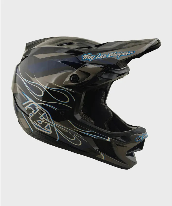 Troy Lee Designs D4 Composite MIPS-Helm, Burst Grey