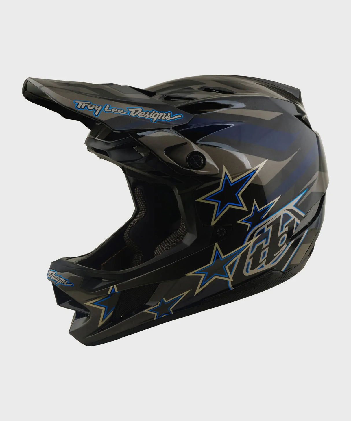 Troy Lee Designs D4 Composite MIPS-Helm, Burst Grey