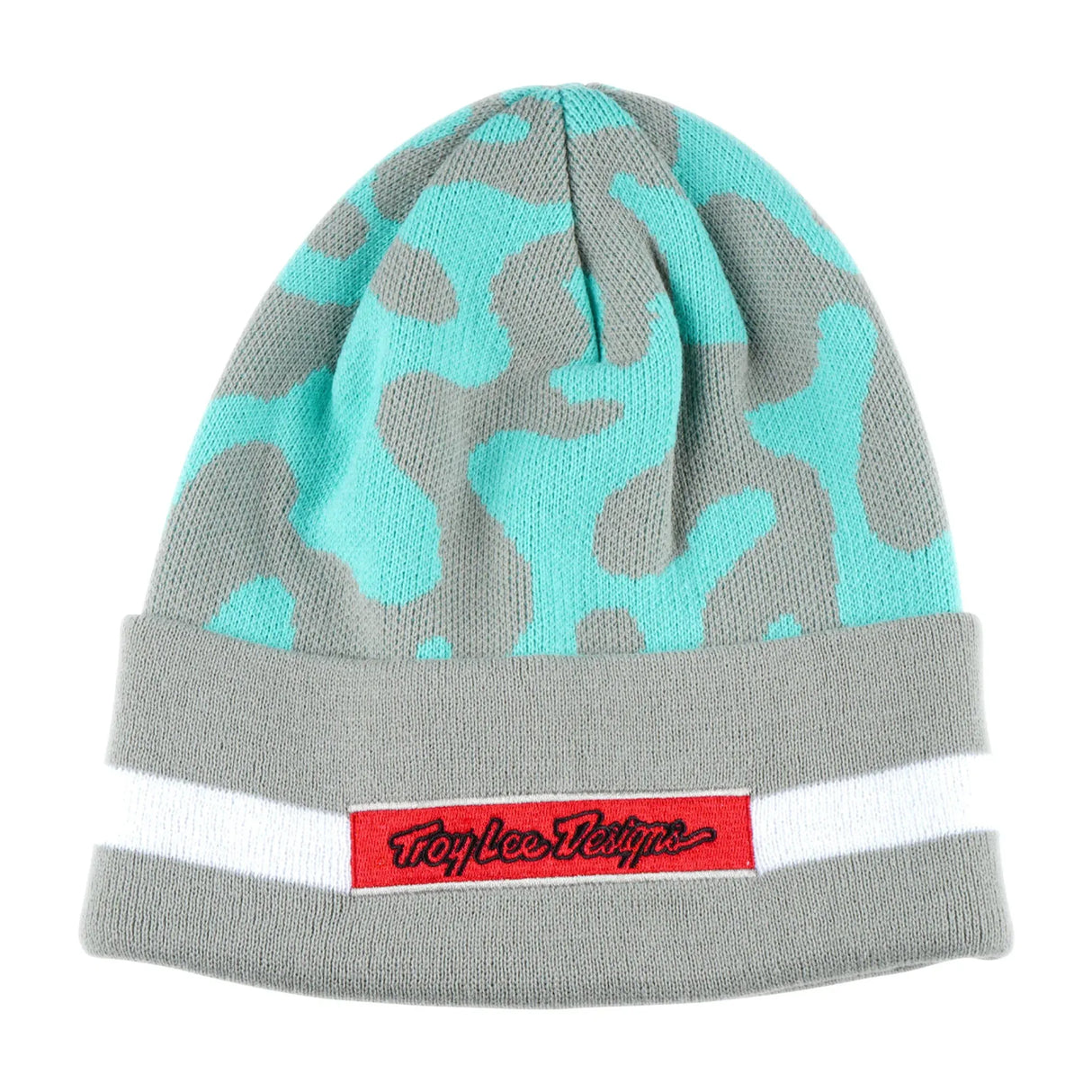 Troy Lee Designs Speed Beanie Flow Camo - Sage/Teal