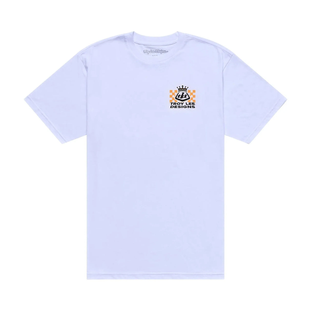 Troy Lee Designs T-shirt à manches courtes Friday Night Friday Night - Blanc