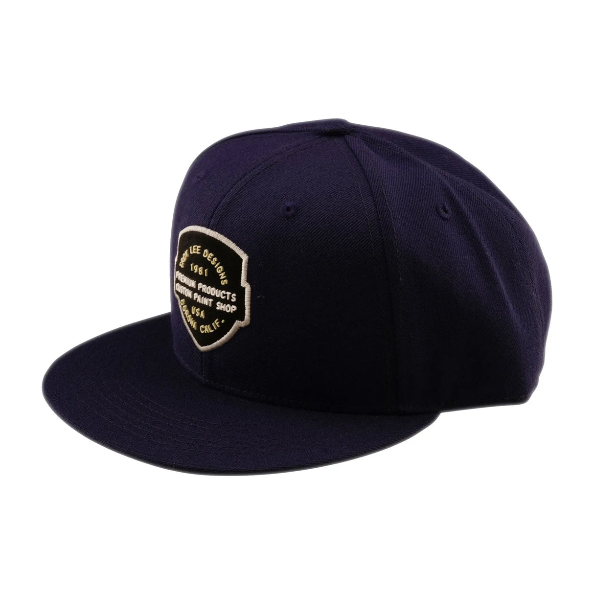 Cappellino Snapback a Tesa Piatta Troy Lee Designs Imprint Imprint - Indigo