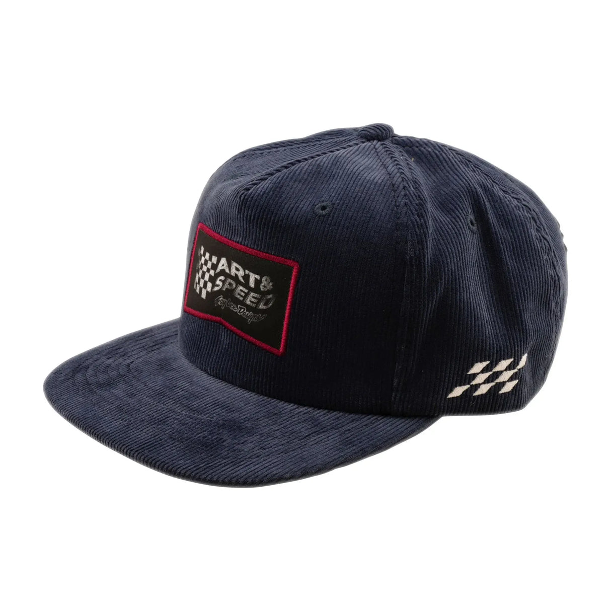 Gorra Snapback Sin Estructura Troy Lee Designs Winners Circle - Pana Índigo