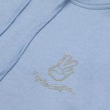 Troy Lee Designs Peace Out Women's Pullover Smoke Blue