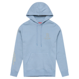 Troy Lee Designs Peace Out Women's Pullover Smoke Blue
